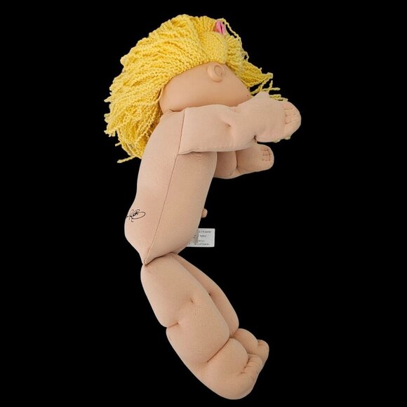 Cabbage Patch Kid Doll VTG Xavier Roberts Signed 18" Blond Hair Blue Eyed Girl - Picture 6 of 15